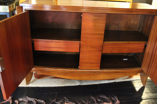 Credenza con ante scorrevoli in Teak, Anni '60