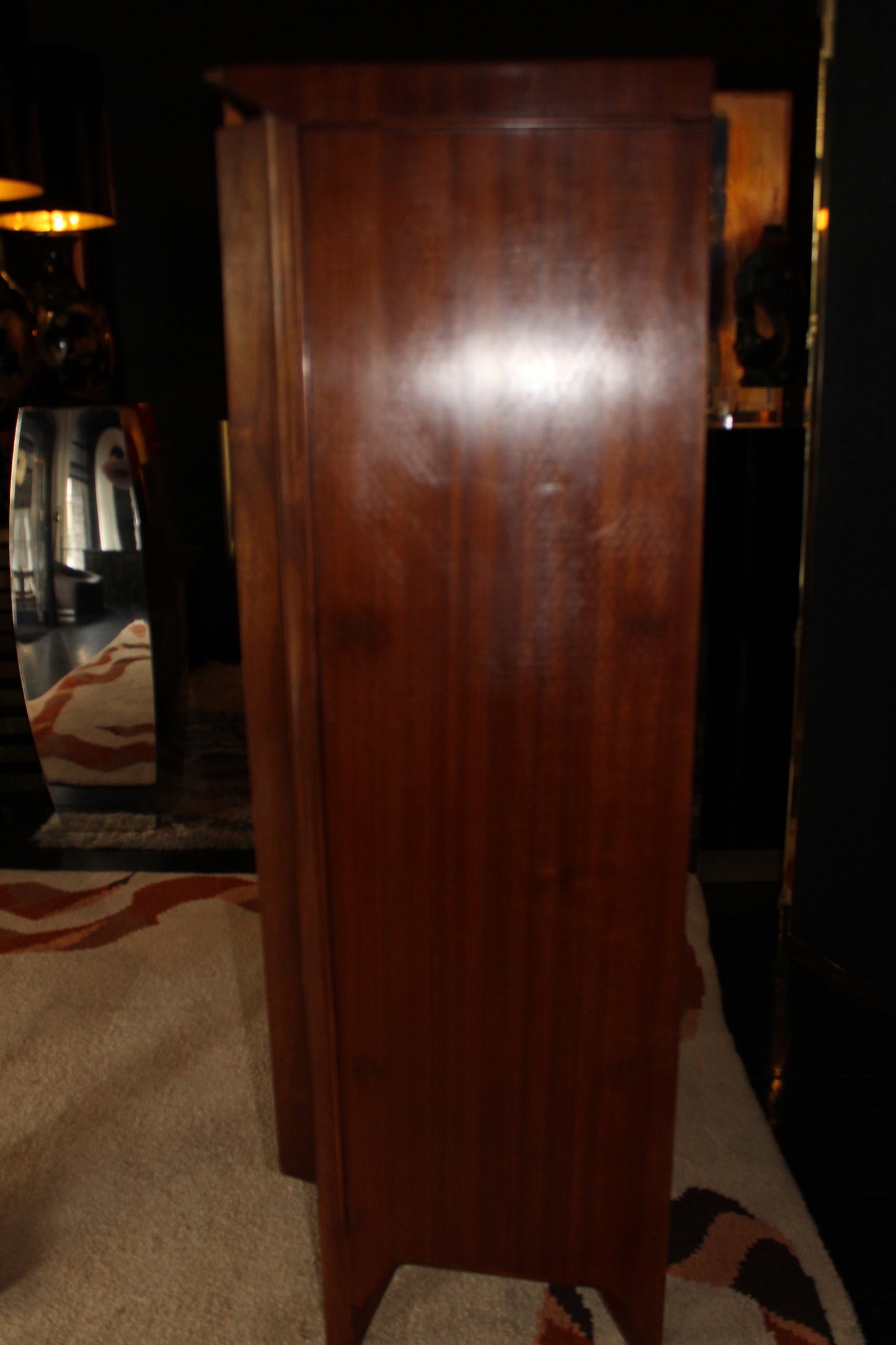 Mobile Credenza in Noce e Ottone, '50