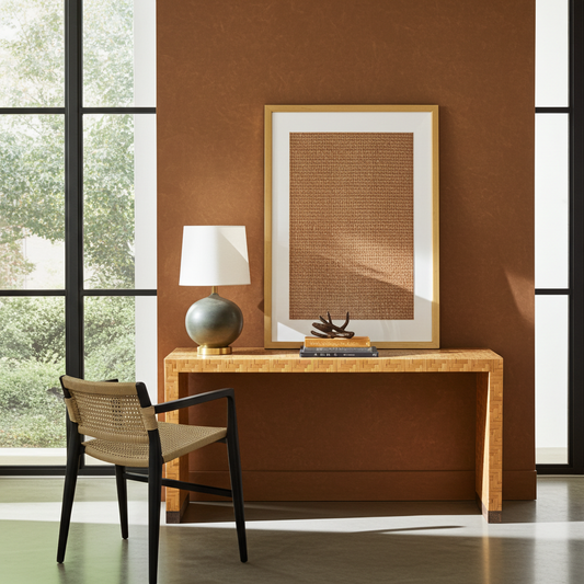 Console in Marqueterie a Mosaico, Anni '50