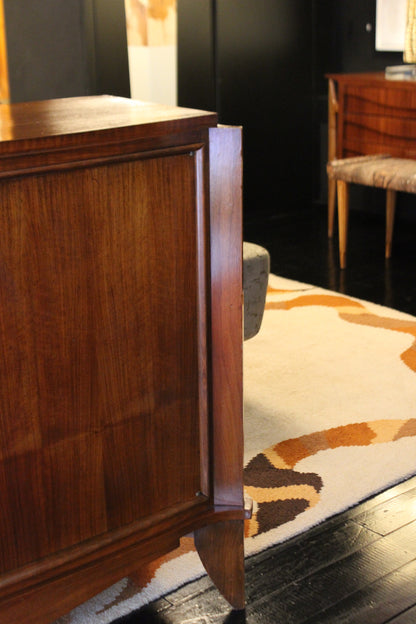 Credenza con ante scorrevoli in Teak, Anni '60