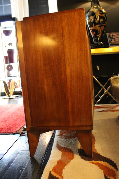 Credenza con ante scorrevoli in Teak, Anni '60
