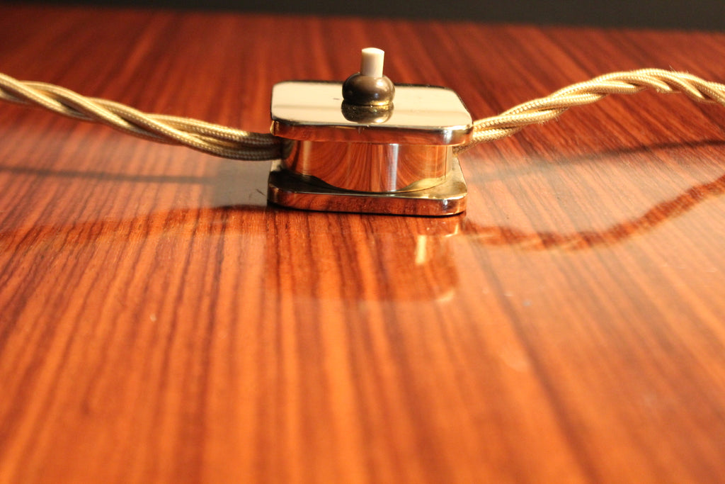 Coppia di Lampade in Ottone e Sughero, Anni '70