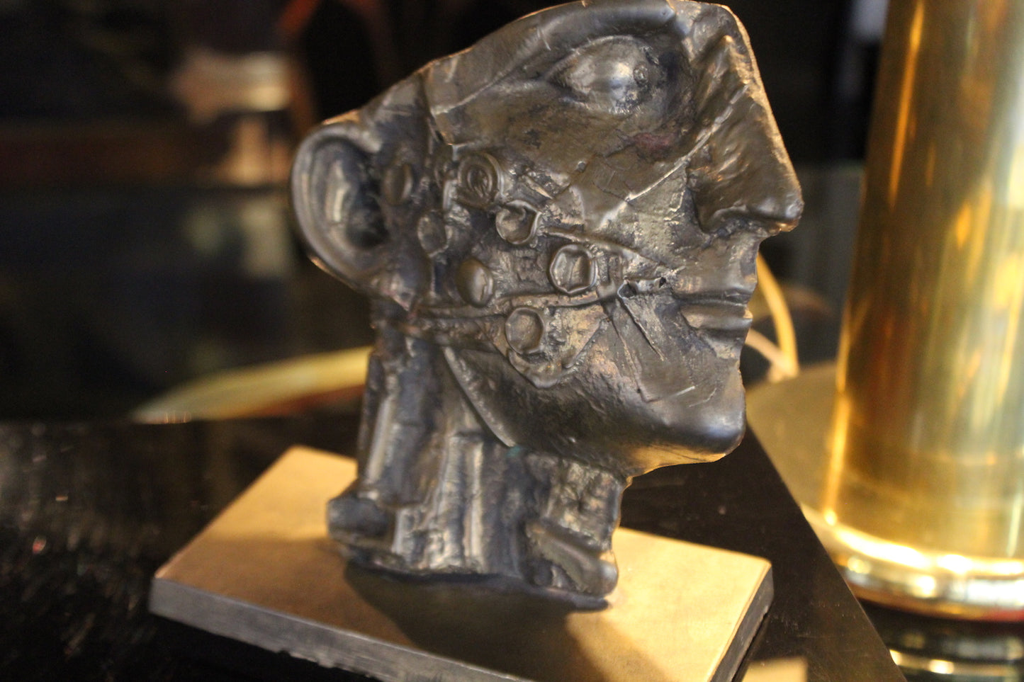 Vincenzo Eulissi, Scultura in Bronzo Patinato, Anni '70