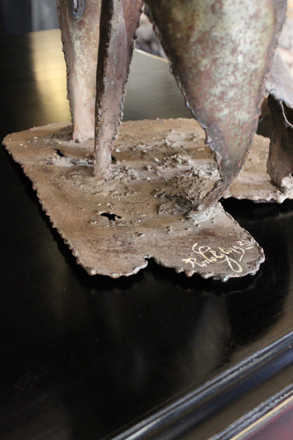 Romolo Gling, Scultura in Ferro Saldata, 1973