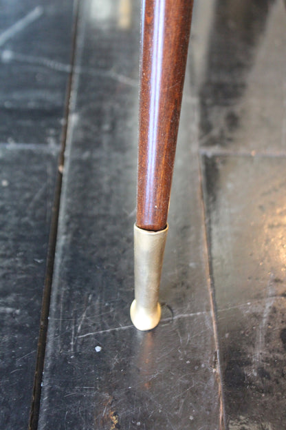 Console in Palissandro e Cassetti Bianchi, Anni '50